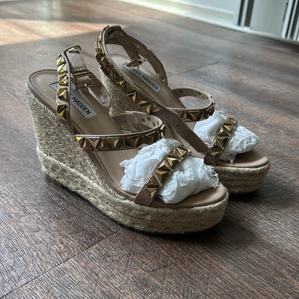 Steve Madden espadrille wedge